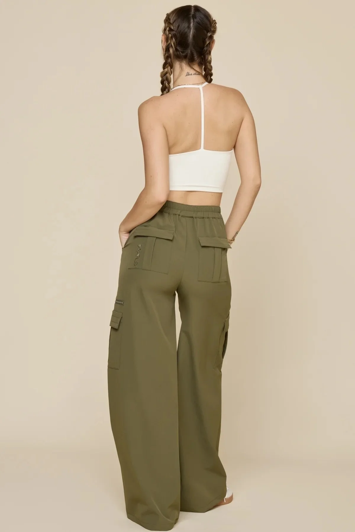 【24A/W】AO-62 loop cargo pants / olive 24A/W】AO-62 loop cargo pants / olive 24A/W】AO-62 loop